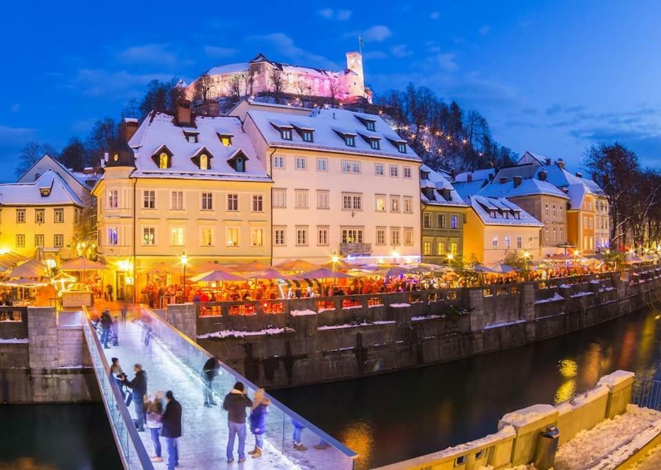 Hanna'S Suite With Free Parking Ljubljana Ngoại thất bức ảnh