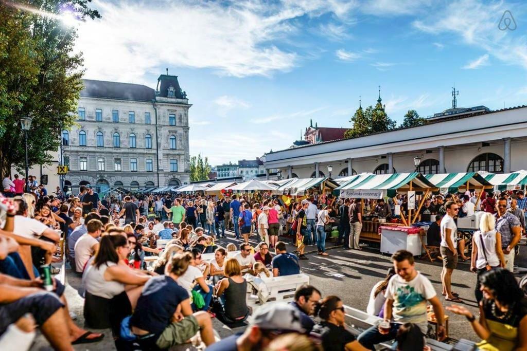 Hanna'S Suite With Free Parking Ljubljana Ngoại thất bức ảnh